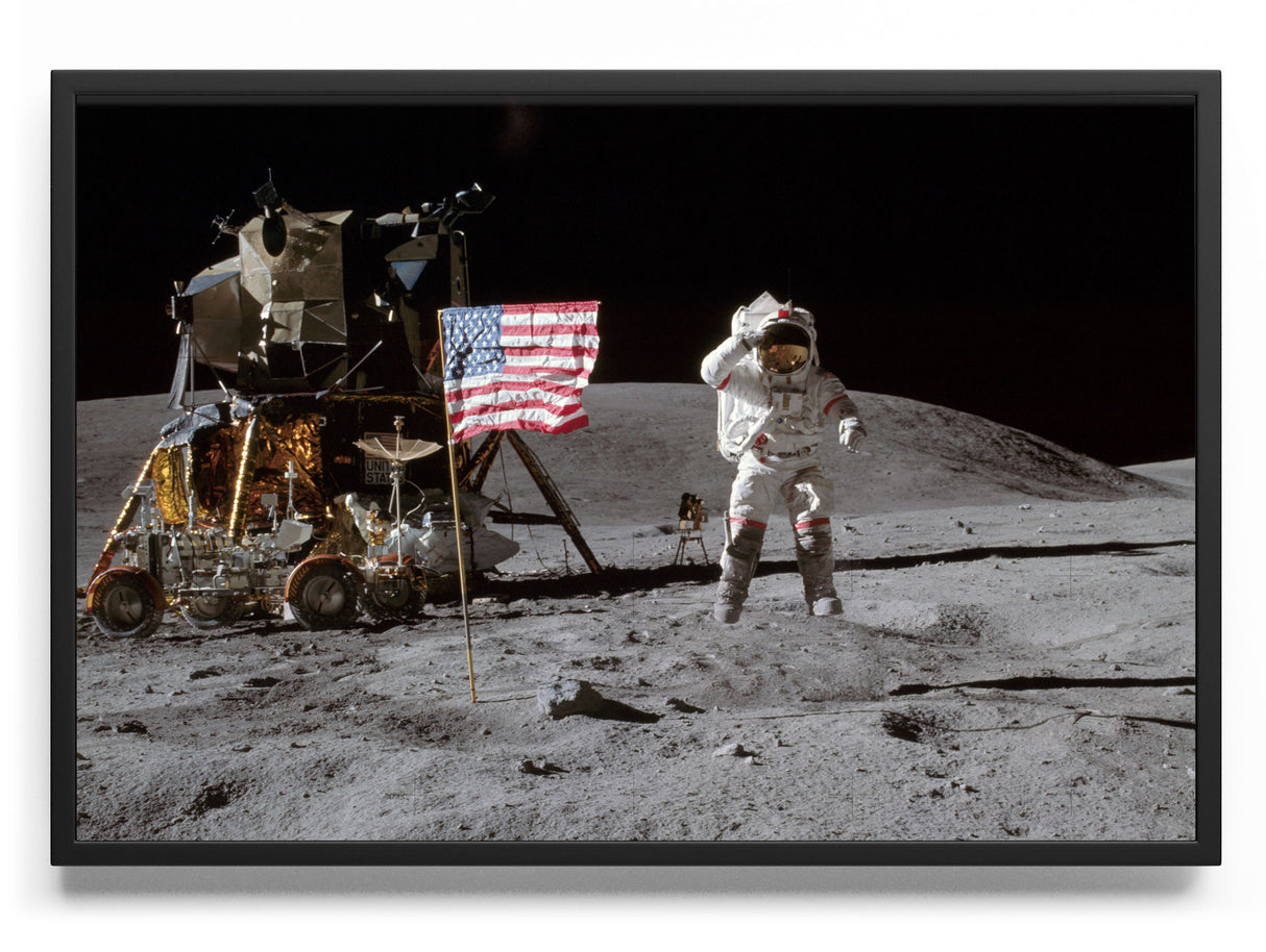 John Young On The Moon