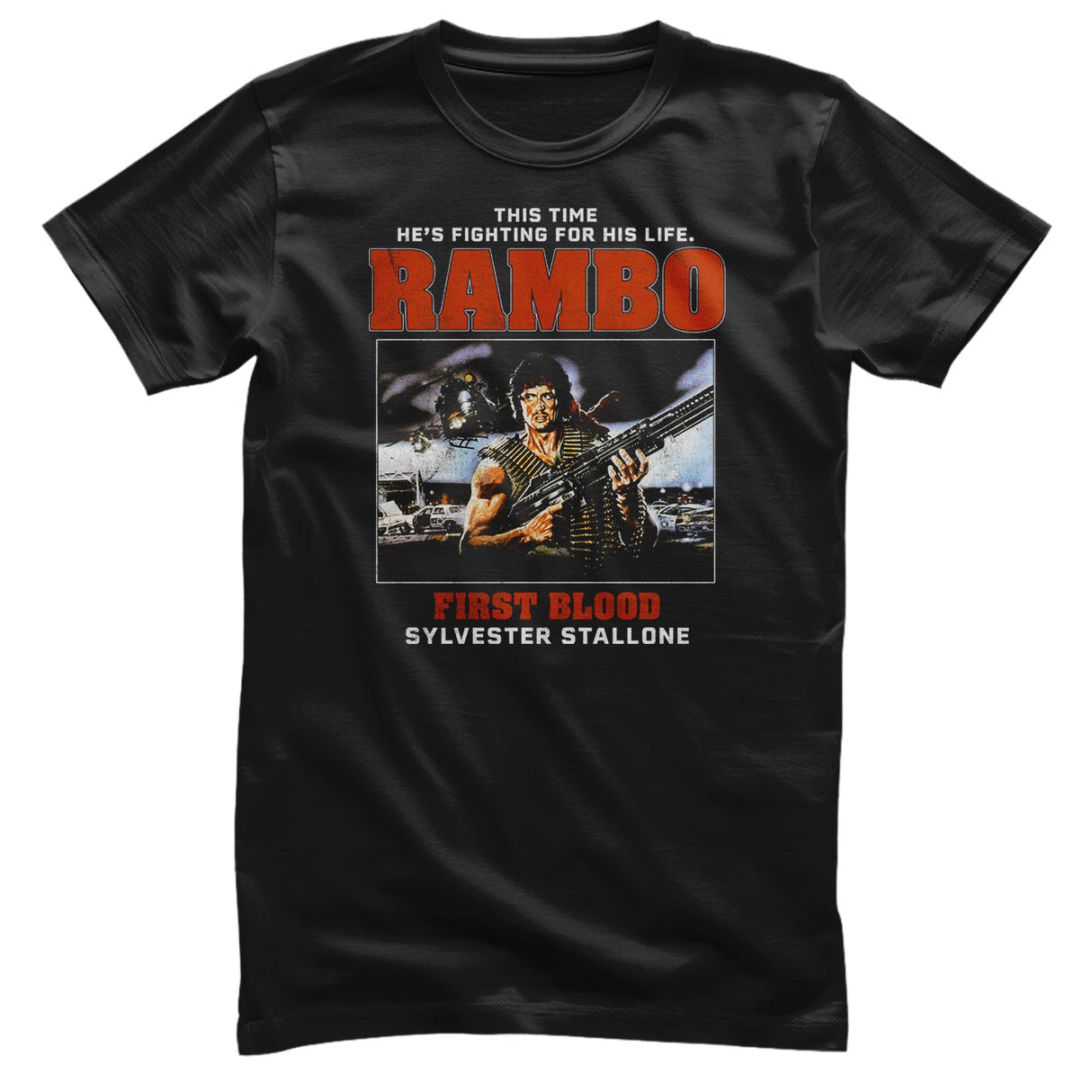 First Blood - Fighting For His Life T-Shirt