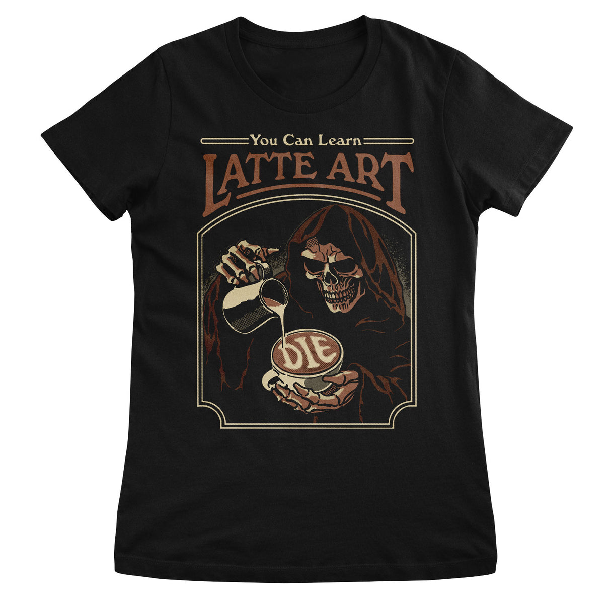 Steven Rhodes - Latte Art Girly Tee