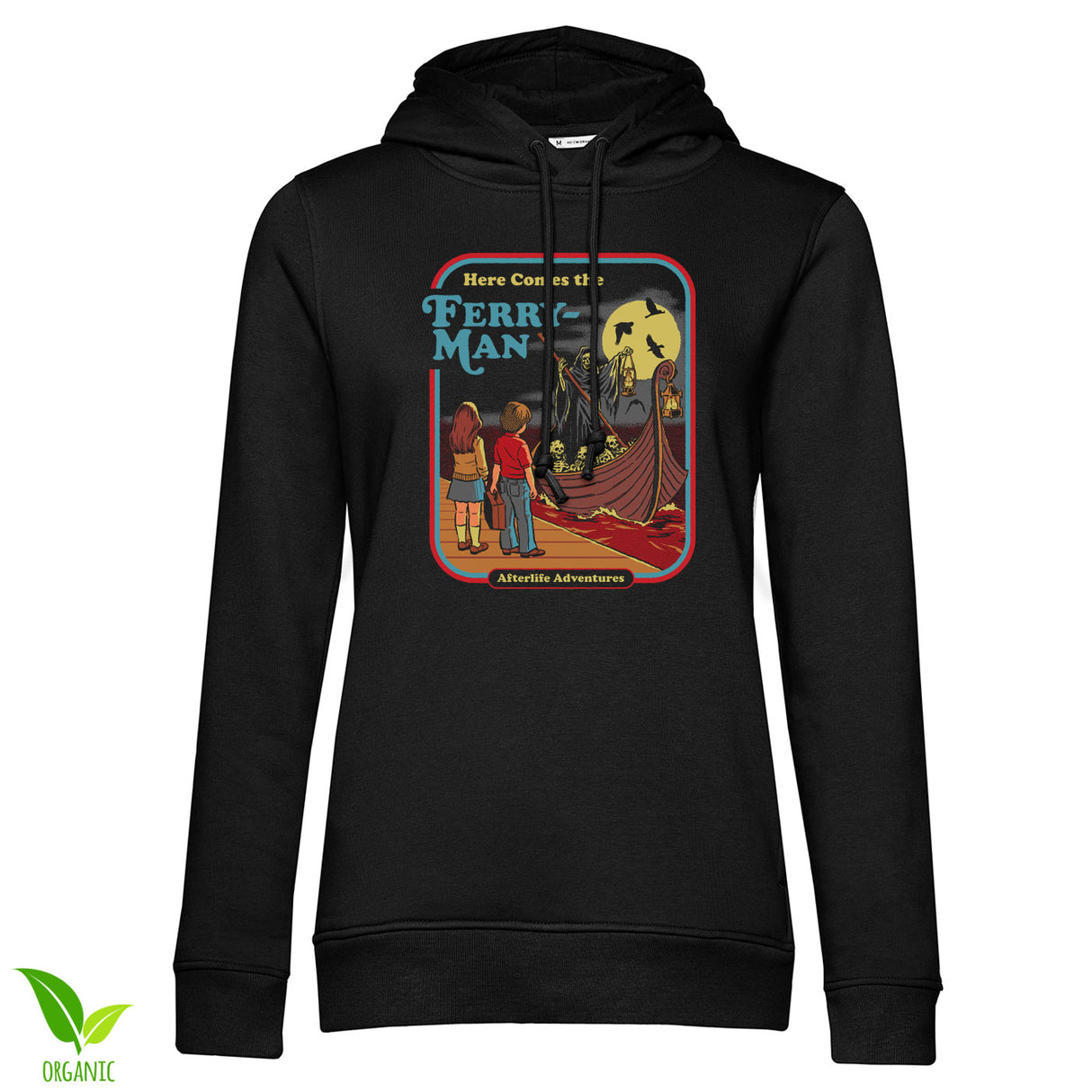 Here Comes The Ferry-Man Girly Hoodie