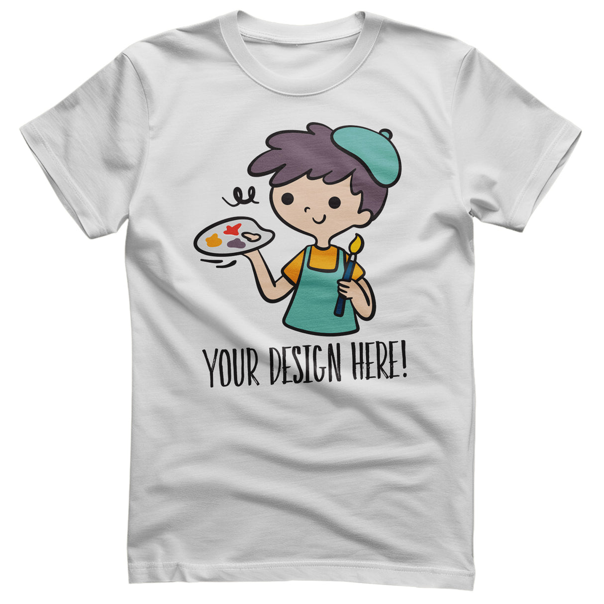 Design Your Own T-Shirt - White