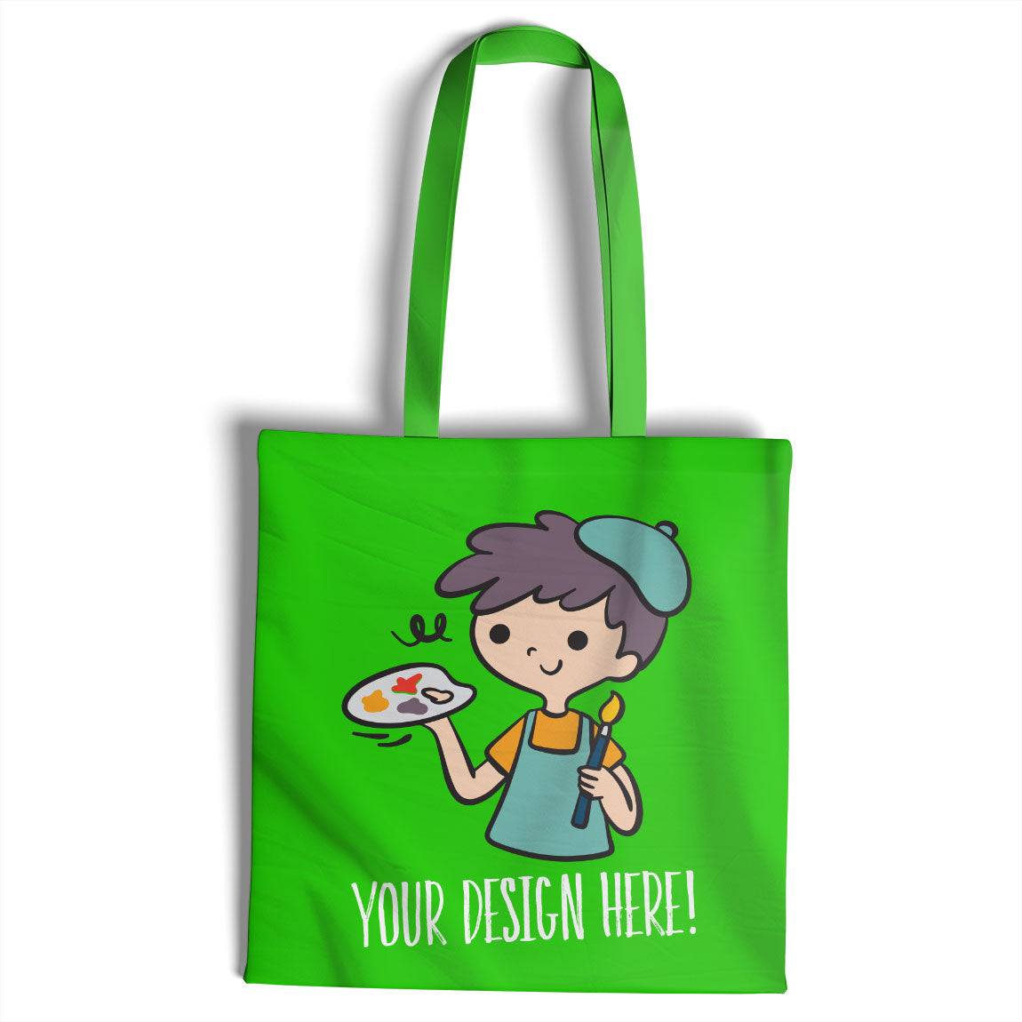 Design Your Own Tote Bag - Green
