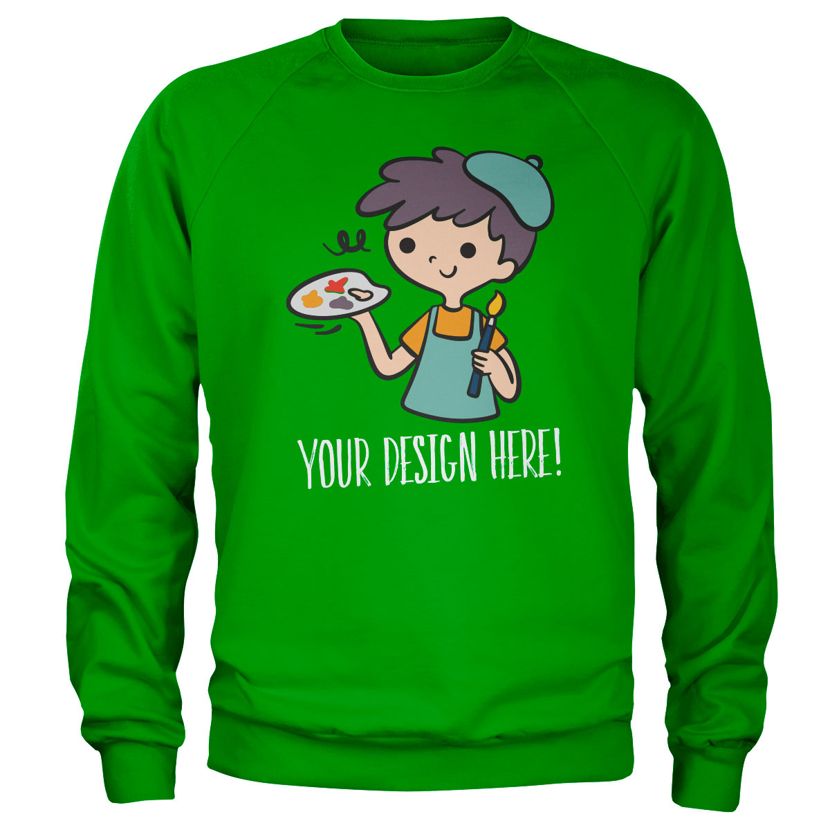 Design Your Own Sweatshirt - Green