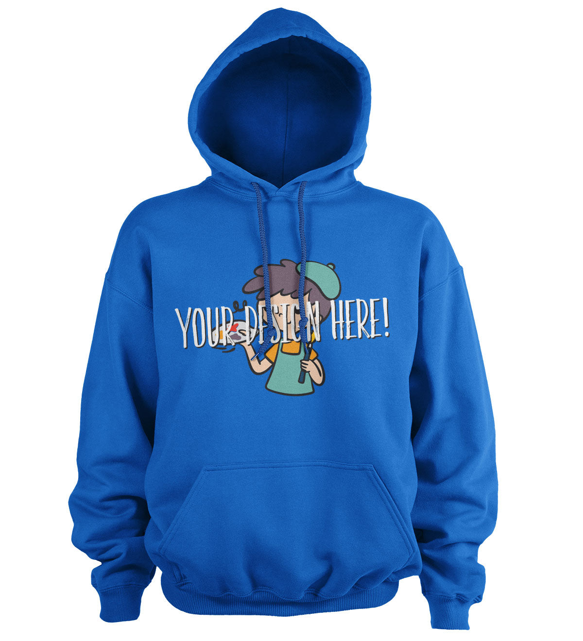 Design Your Own Hoodie - Blue
