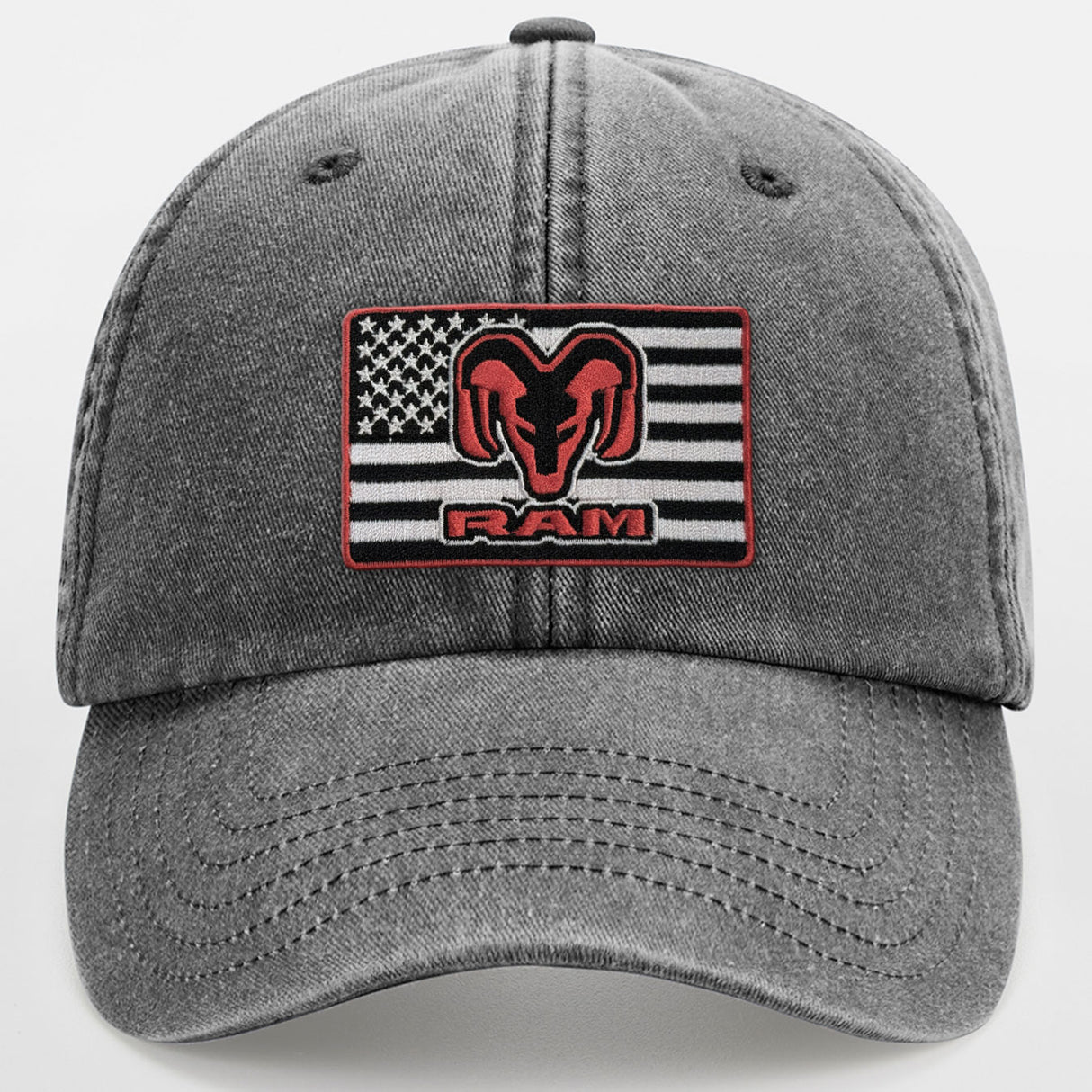 RAM Trucks Flag Patch Vintage Low Profile Cap
