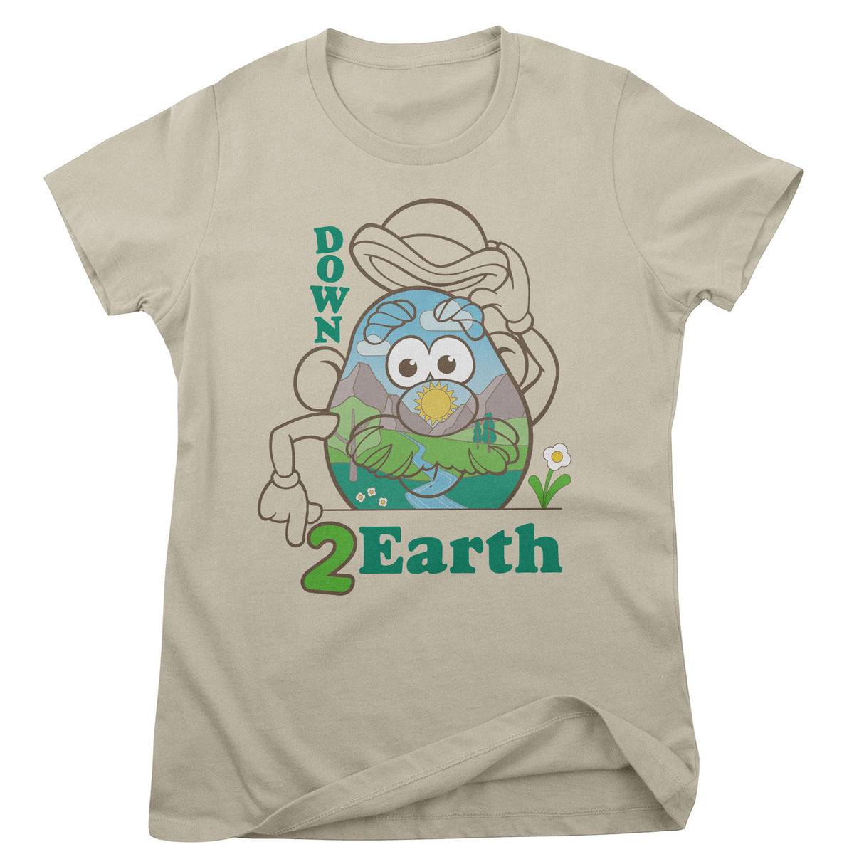 Mr Potato Head - Down 2 Earth Girly Tee