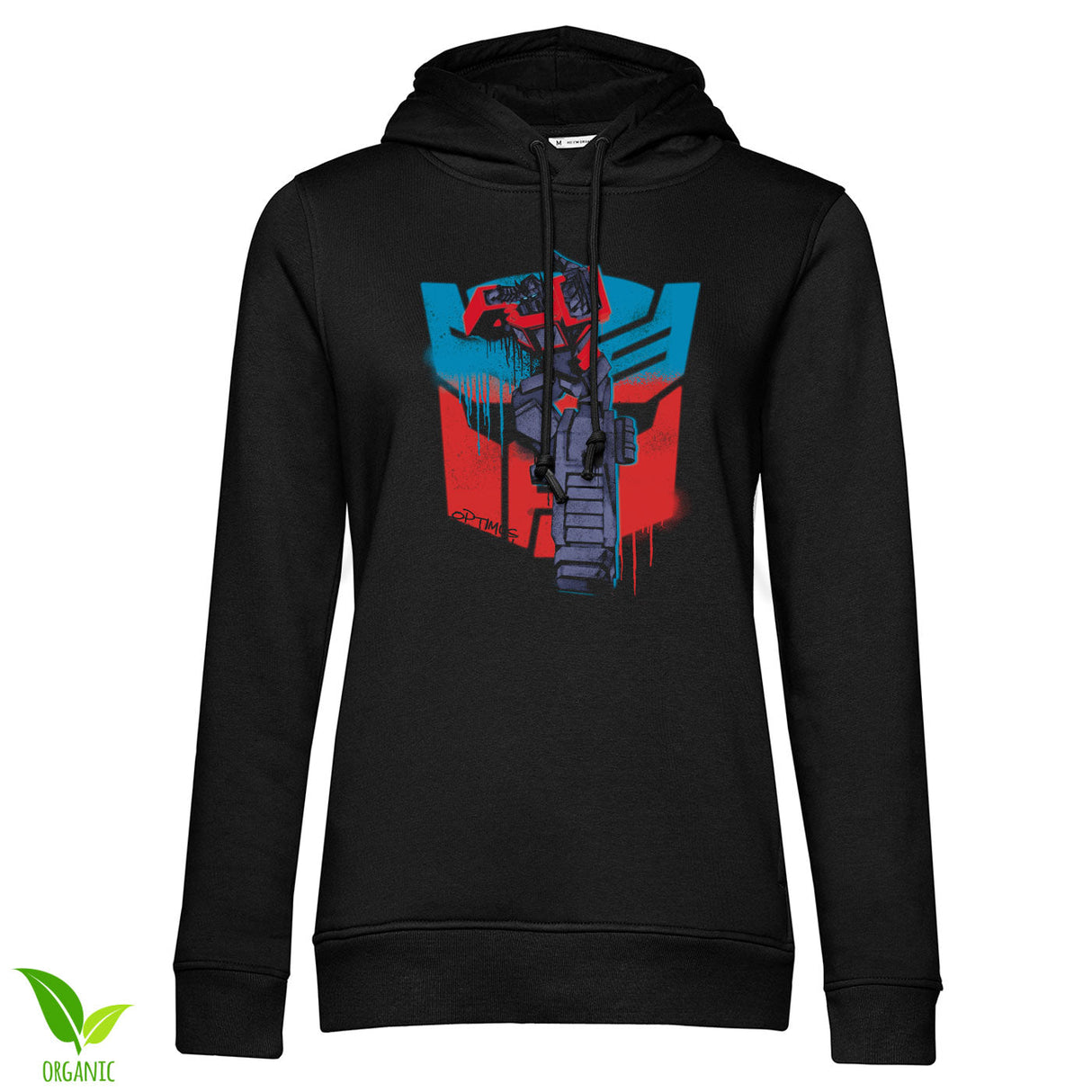 Optimus Prime Graffiti Girly Hoodie