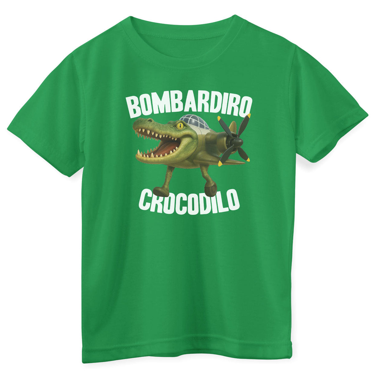Bombardiro Crocodilo Kids Tee