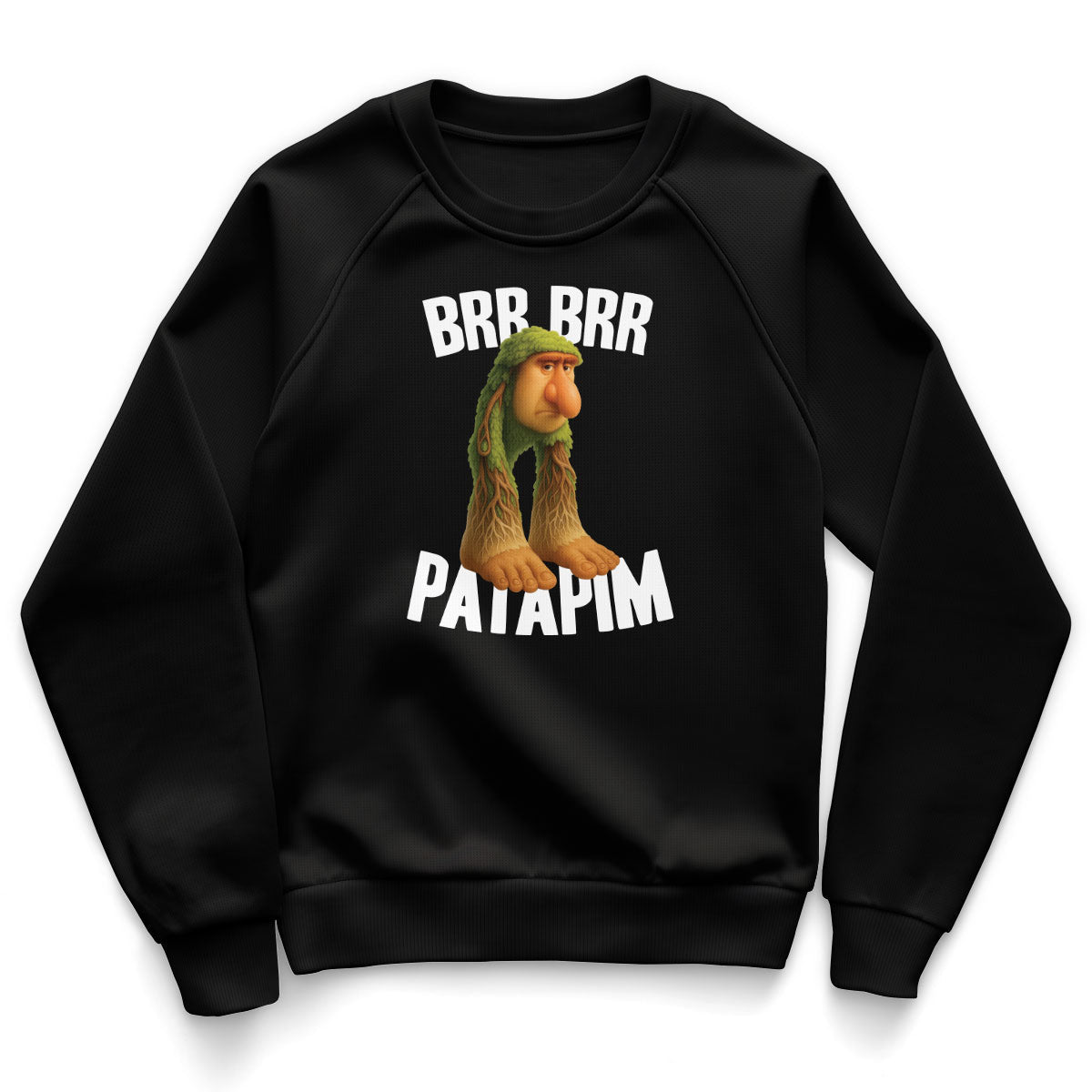 Brainrot Brr Brr Patapim Kids Sweatshirt