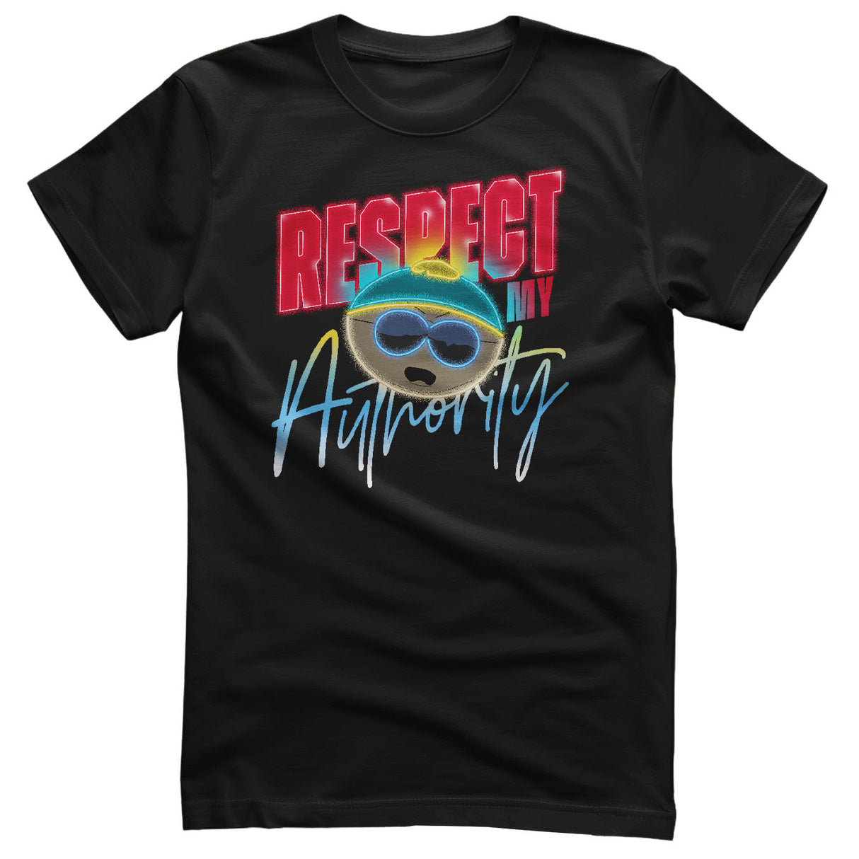 Respect My Authority Neon Sign T-Shirt