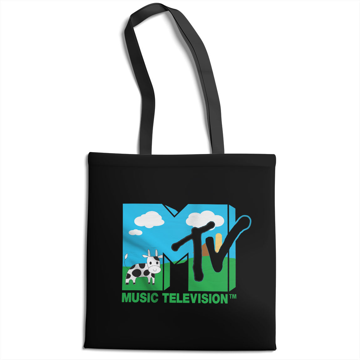 MTV Country Cow Logo Tote Bag