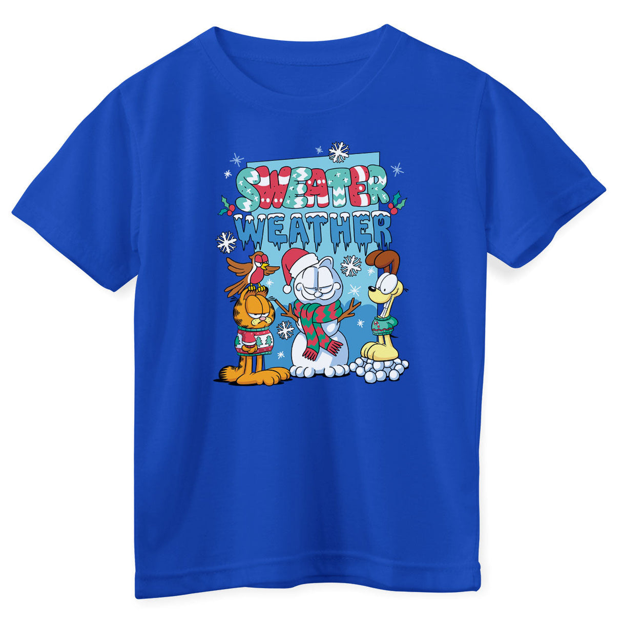 Garfield - Sweater Weather Kids Tee