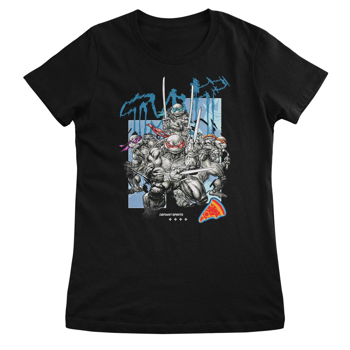 TMNT - Defiant Spirits Girly Tee