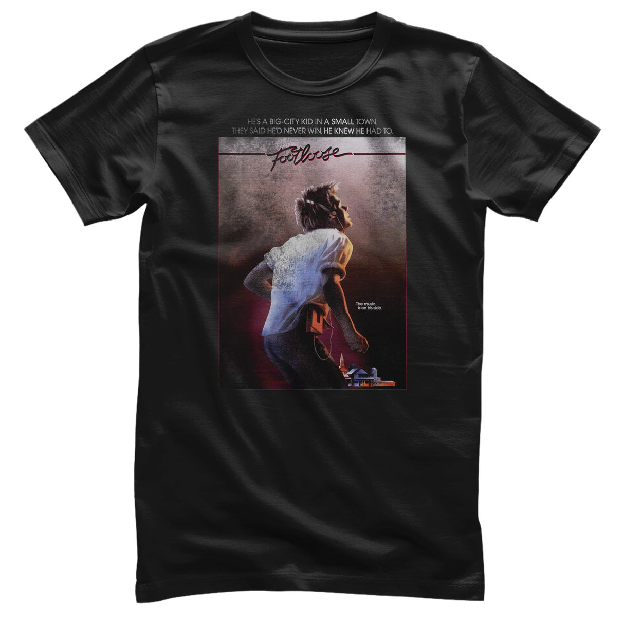 Footloose Vintage Movie Poster T-Shirt