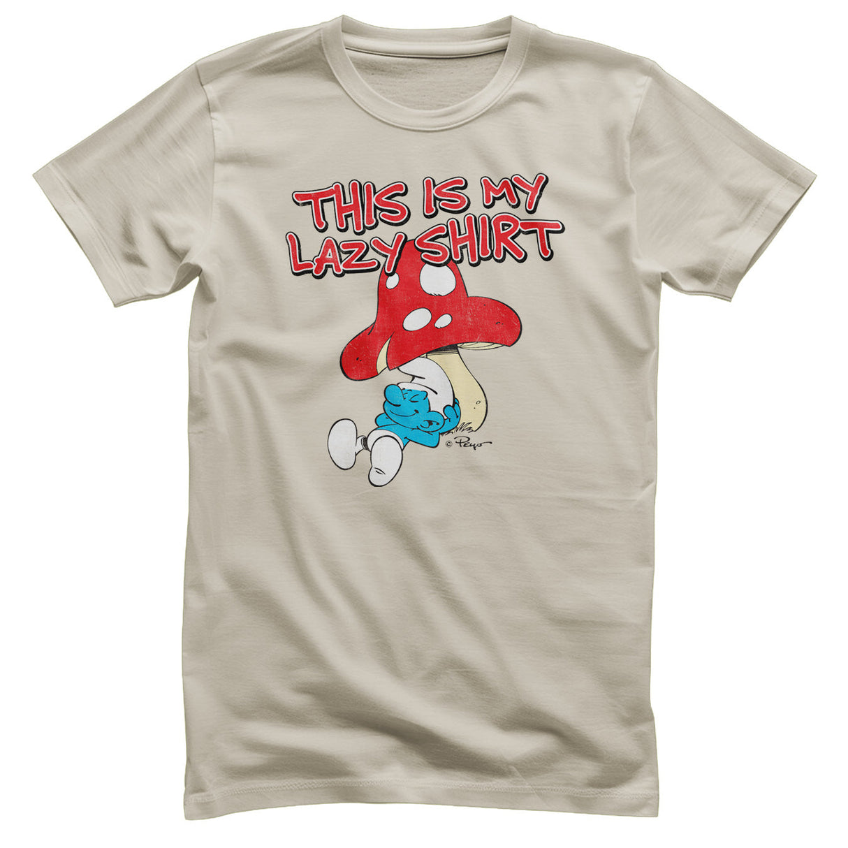 The Smurfs - This Is My Lazy Shirt T-Shirt