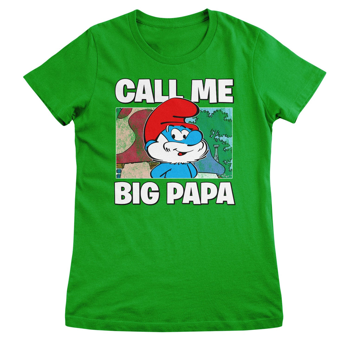 Smurfs - Call Me Big Papa Girly Tee