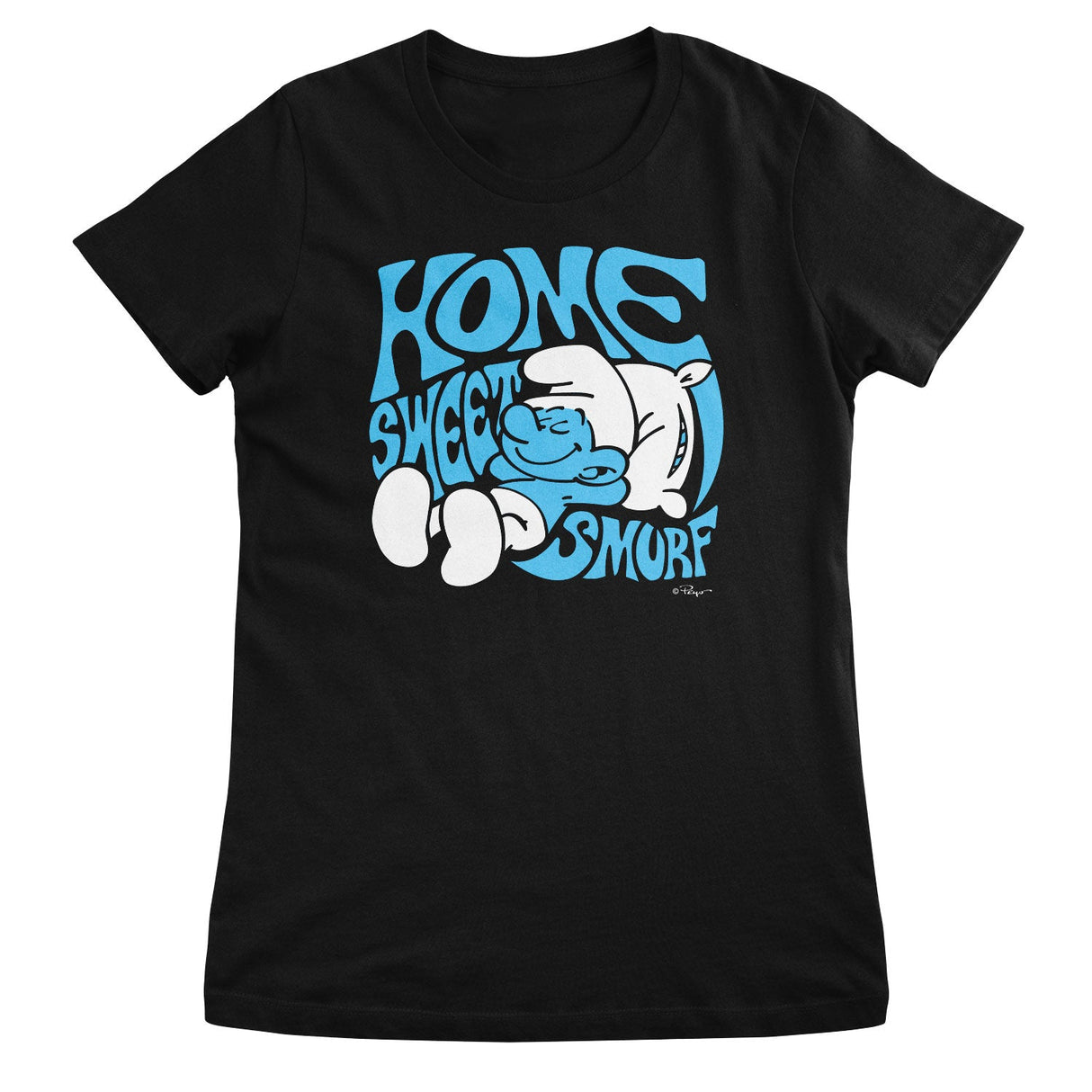Home Sweet Smurf Girly Tee