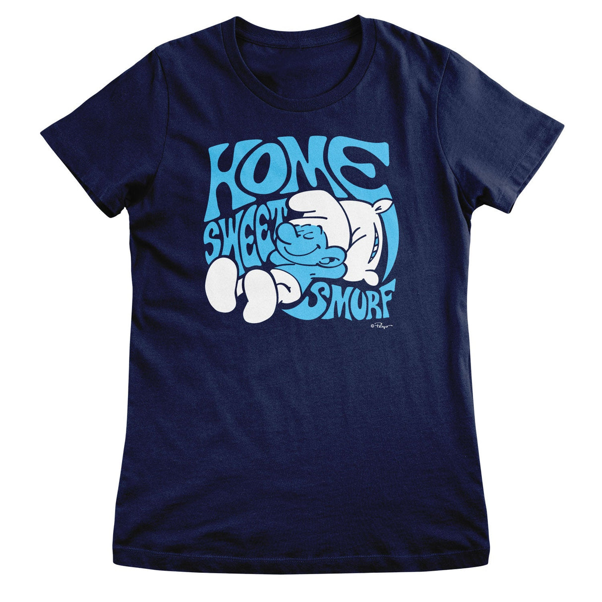 Home Sweet Smurf Girly Tee