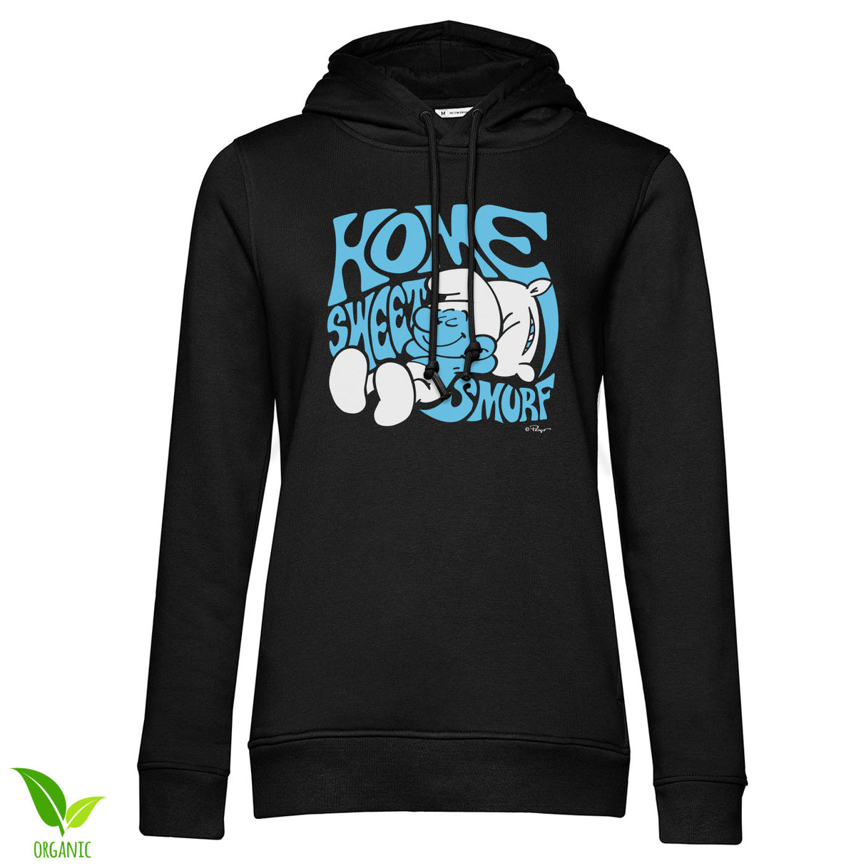 Home Sweet Smurf Girly Hoodie