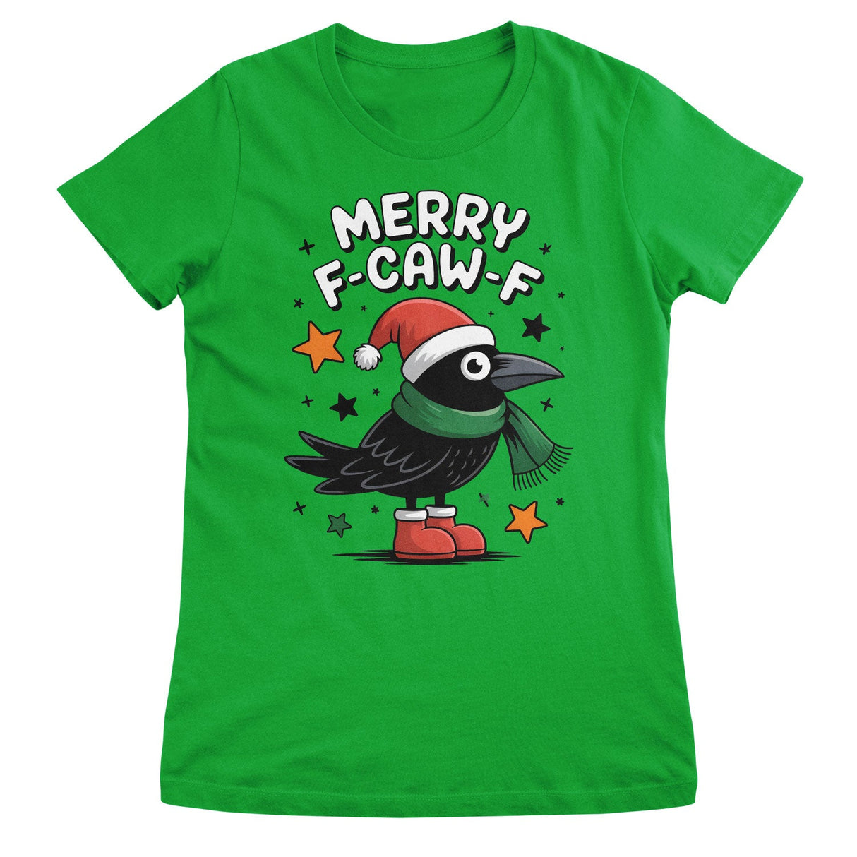 Merry F-CAW-F Girly Tee