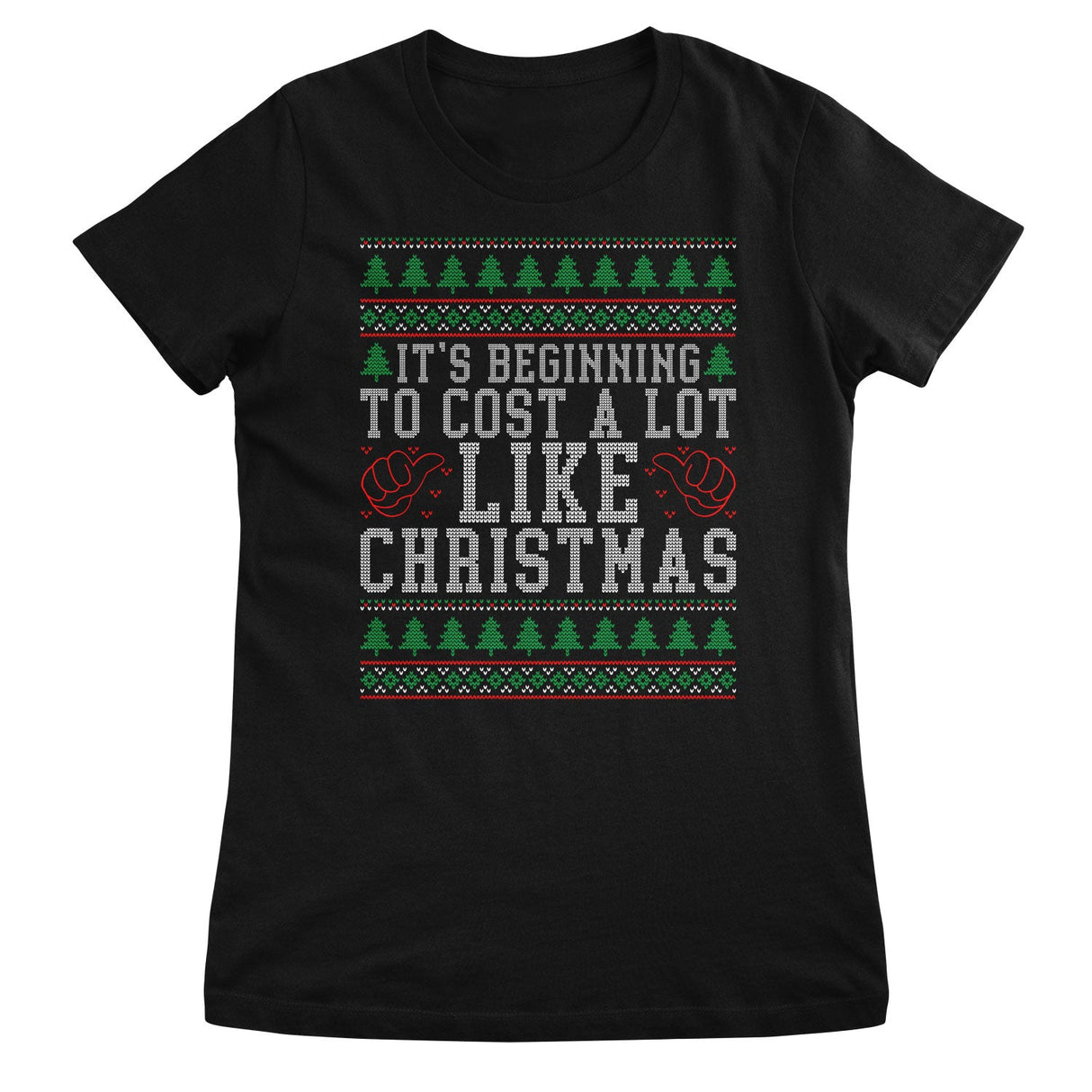 It's Beginning To Cost A Lot Like Christmas Girly Top