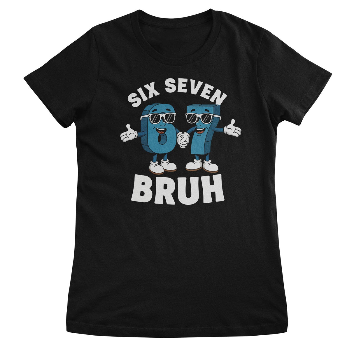 Six Seven Cool Cartoons Girly Top