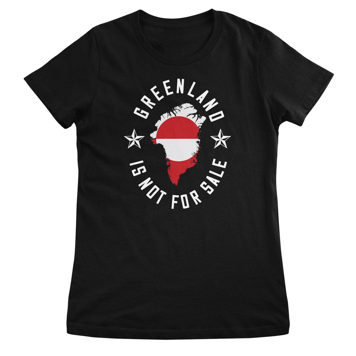Greenland Is Not For Sale Girly Top