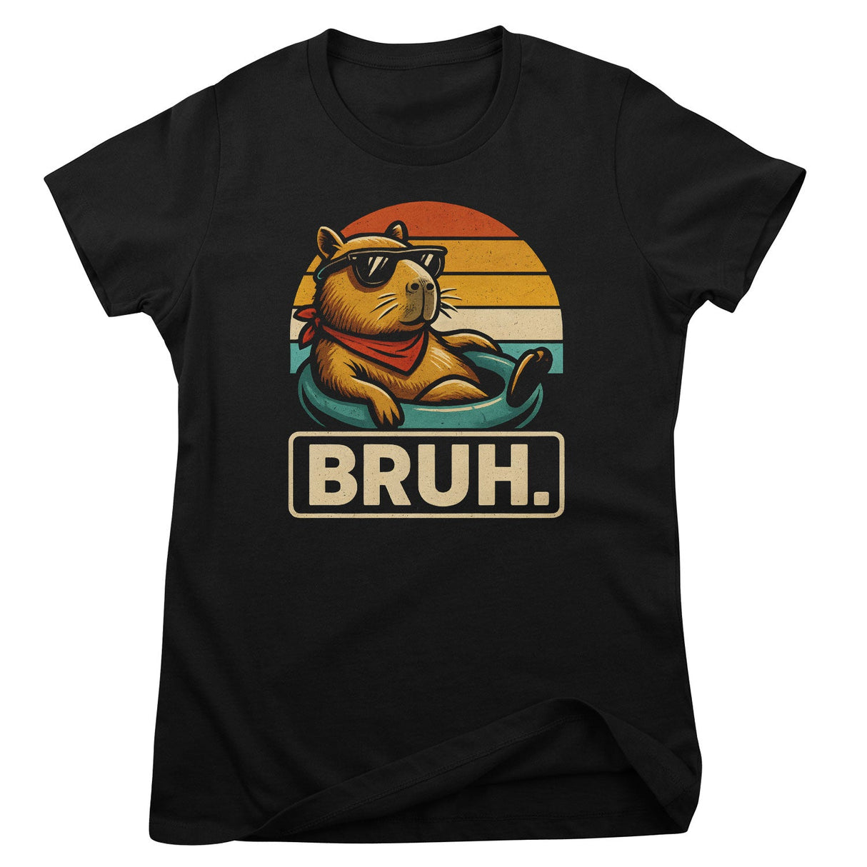 Capybara Bruh Girly Top