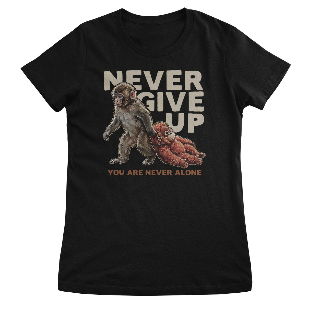 Punch - Never Give Up Girly Top