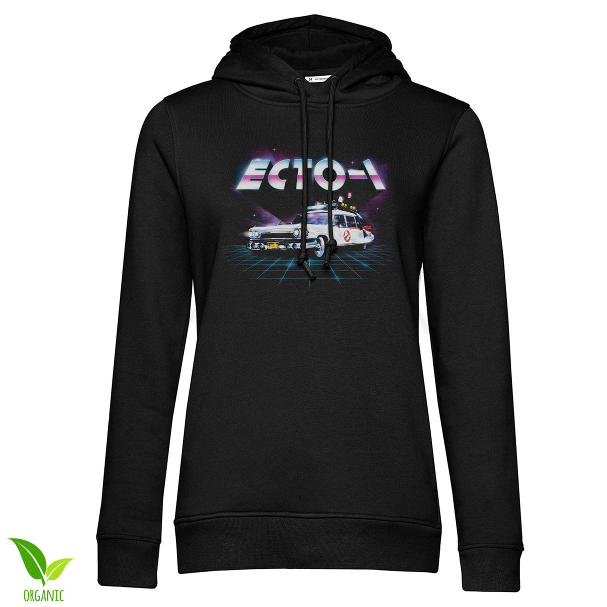 ECTO-1 80's Neon Grid Girly Hoodie