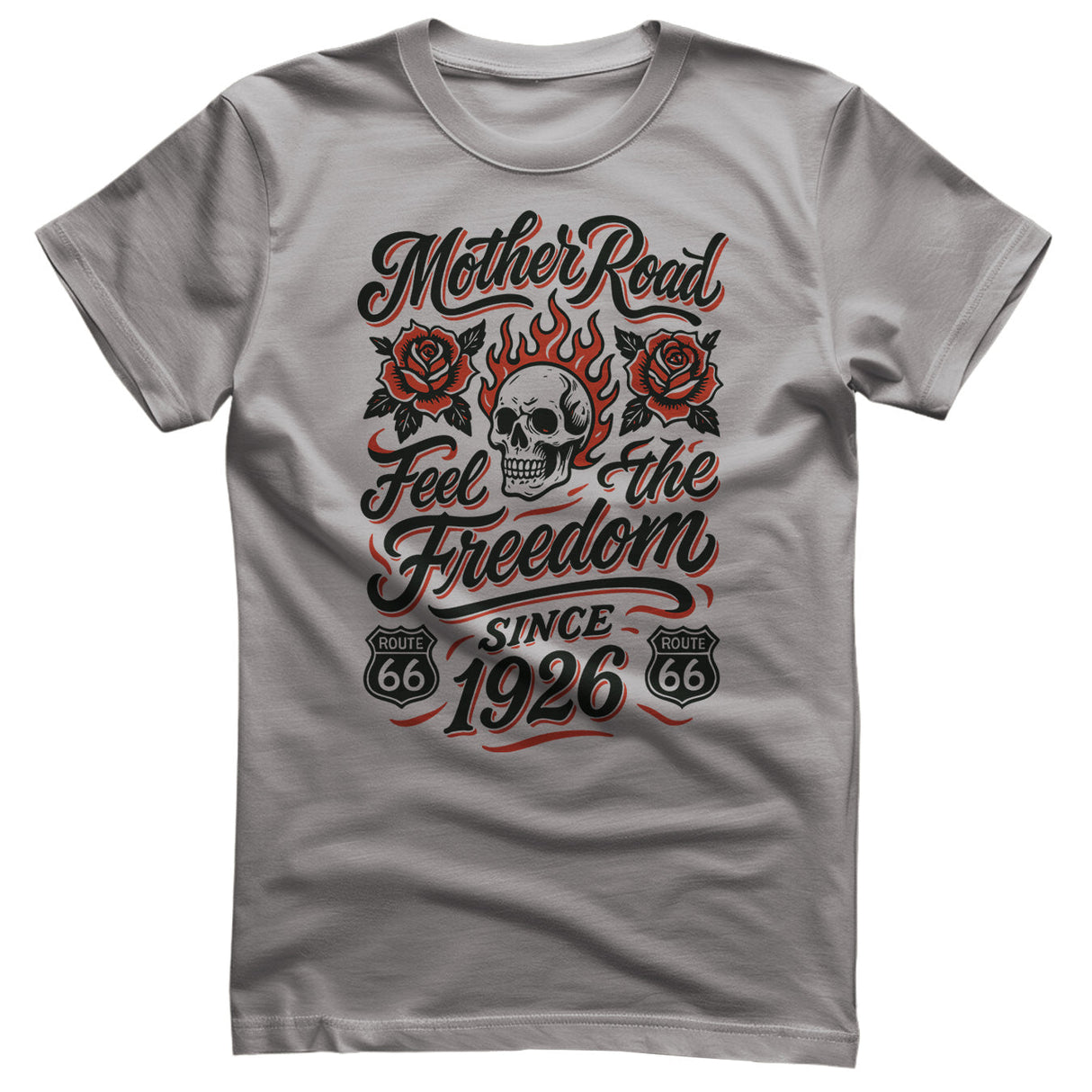 Route 66 Freedom Roses T-Shirt