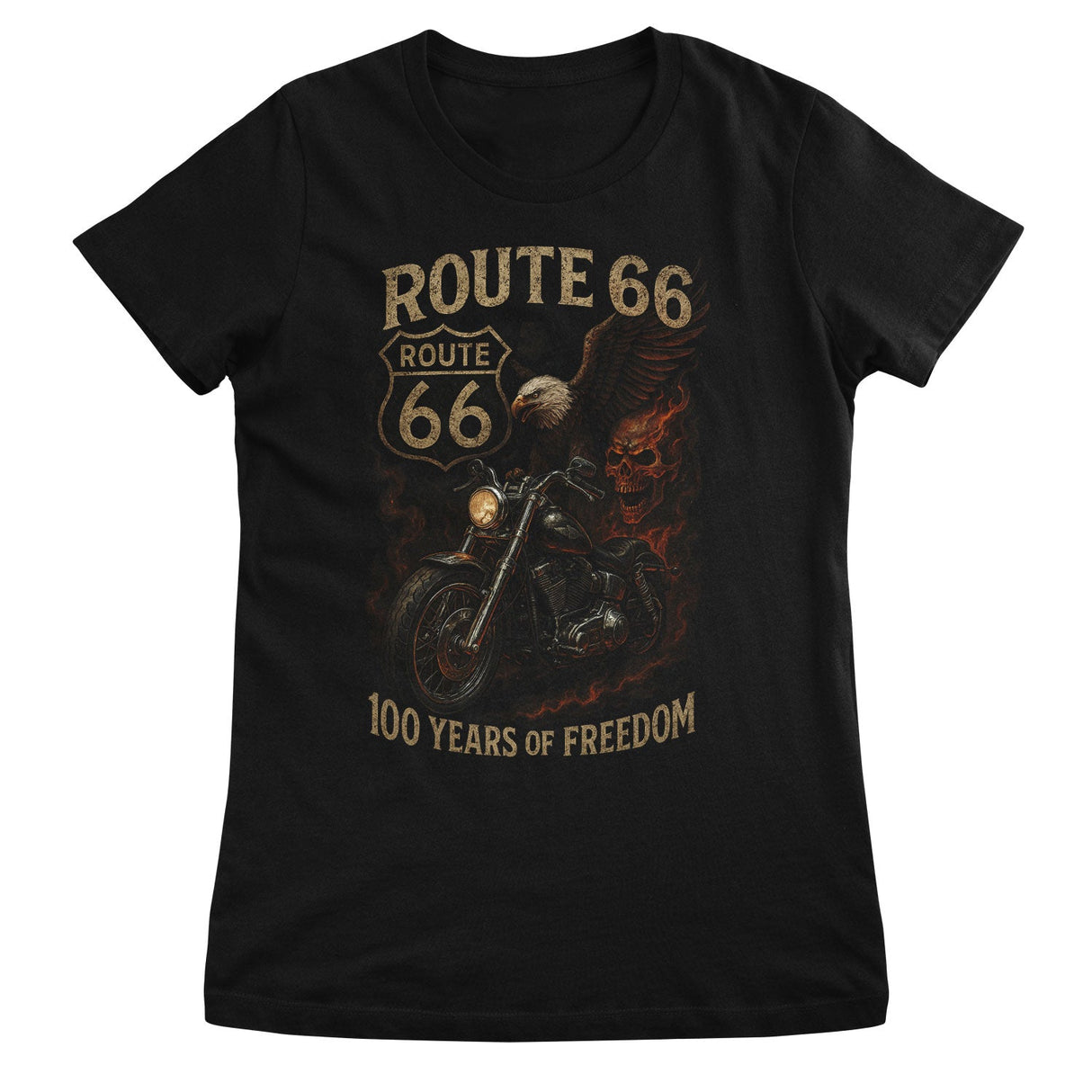 100 Years Of Freedom Girly Tee