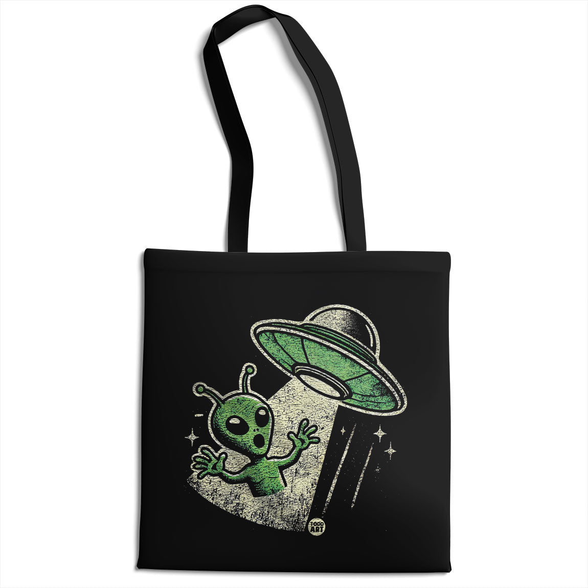 Alien Abduction - ToddArt Tote Bag