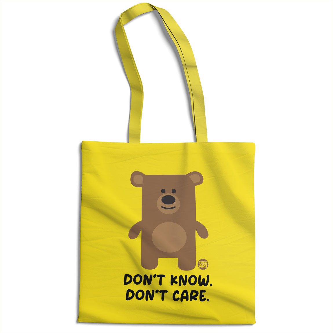 Don't Know Don't Care - Don't Care Bear Tote Bag