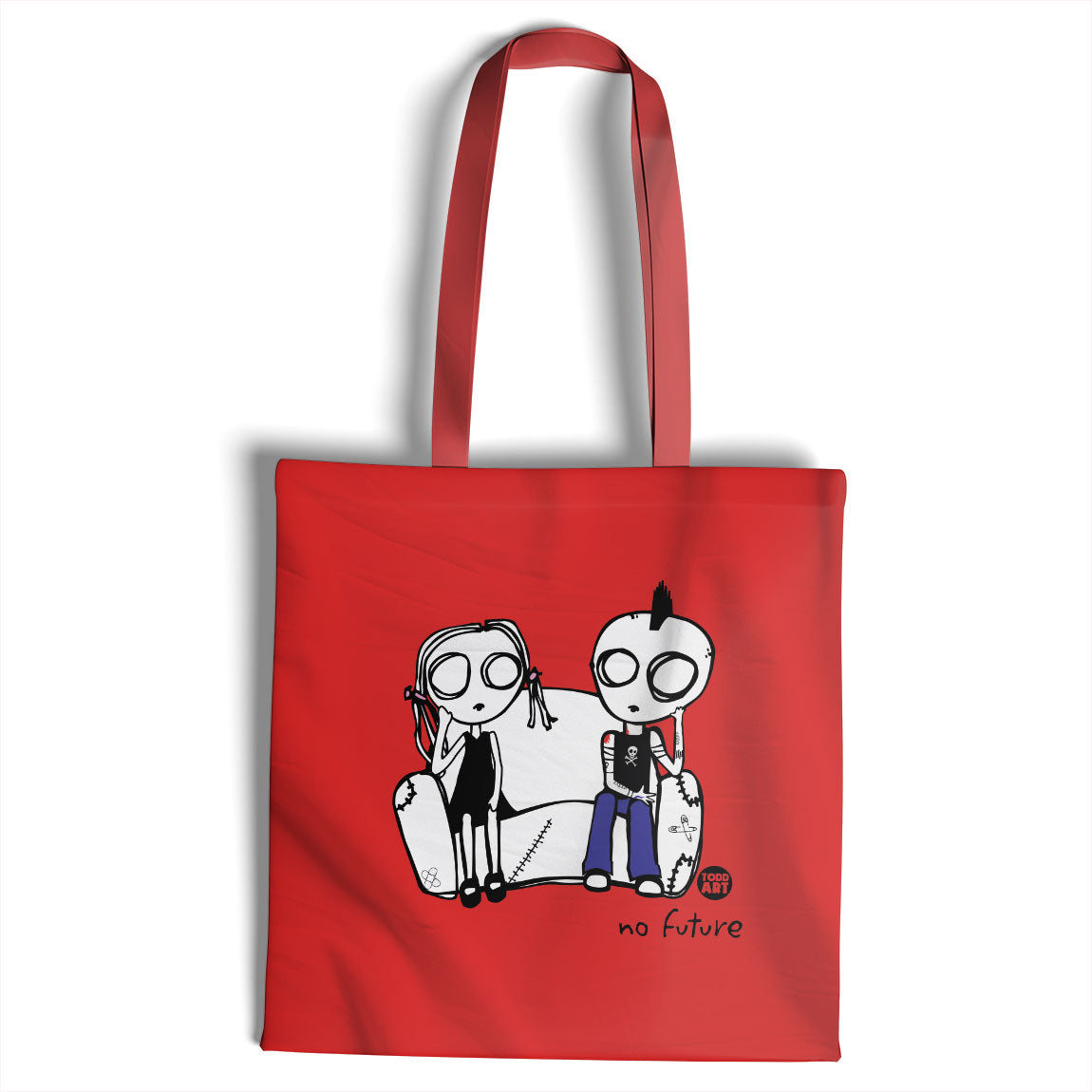Eve-l - No Future - ToddArt Tote Bag