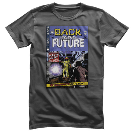 Back To The Future Comic Book Cover T-Shirt