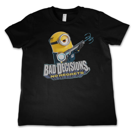 Minions - Bad Decisions No Regrets Kids Tee