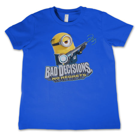 Minions - Bad Decisions No Regrets Kids Tee