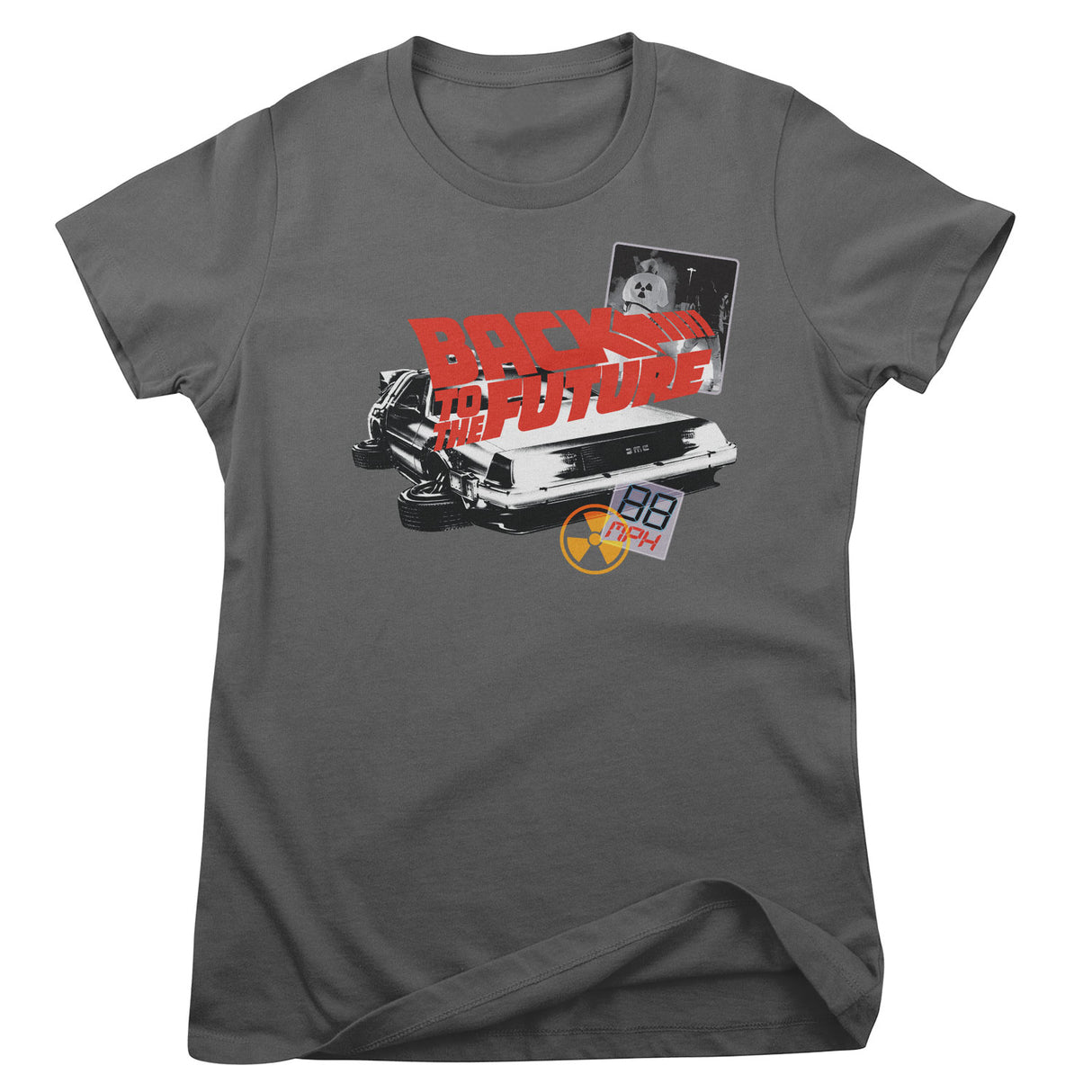 Back To The Future in 88mph Girly Tee