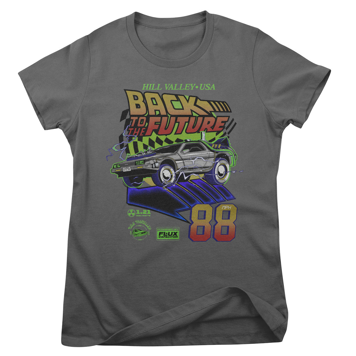 Back To The Future In Full Speed Girly Tee
