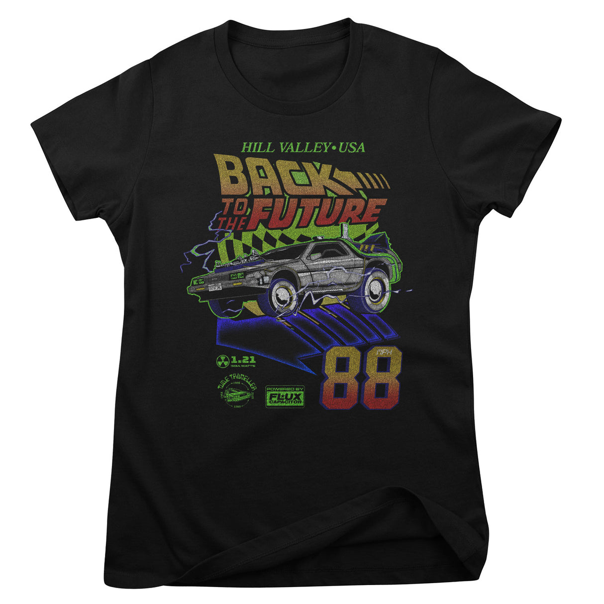 Back To The Future In Full Speed Girly Tee