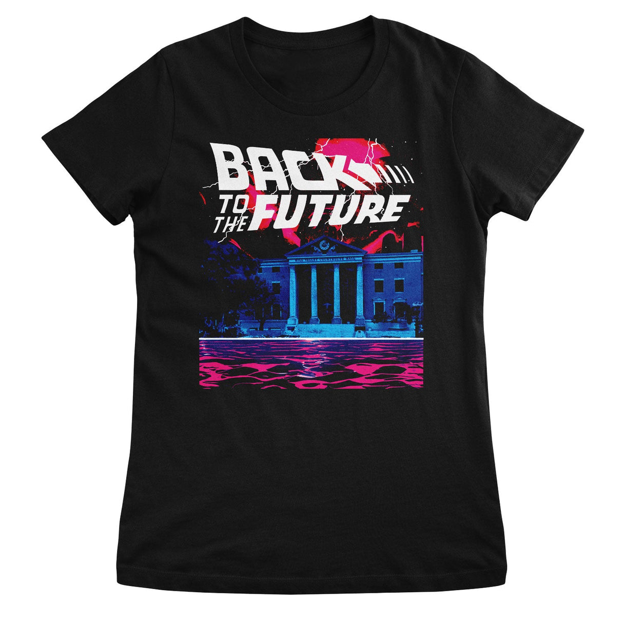 Back To The Future - Hill Valley Girly Tee