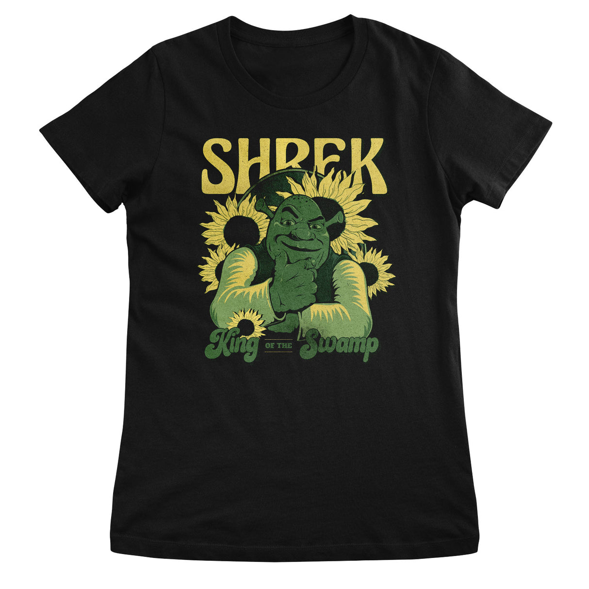 Shrek - King Of The Swamp Girly Tee
