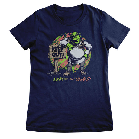 KEEP OUT - King Of The Swamp Girly Tee