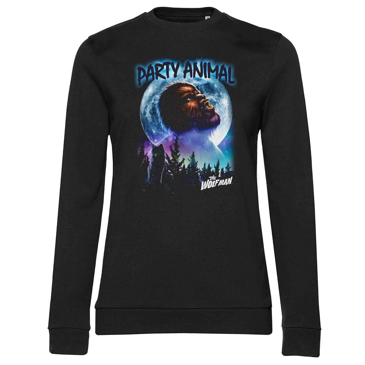 The Wolfman - Party Animal Girly Sweatshirt