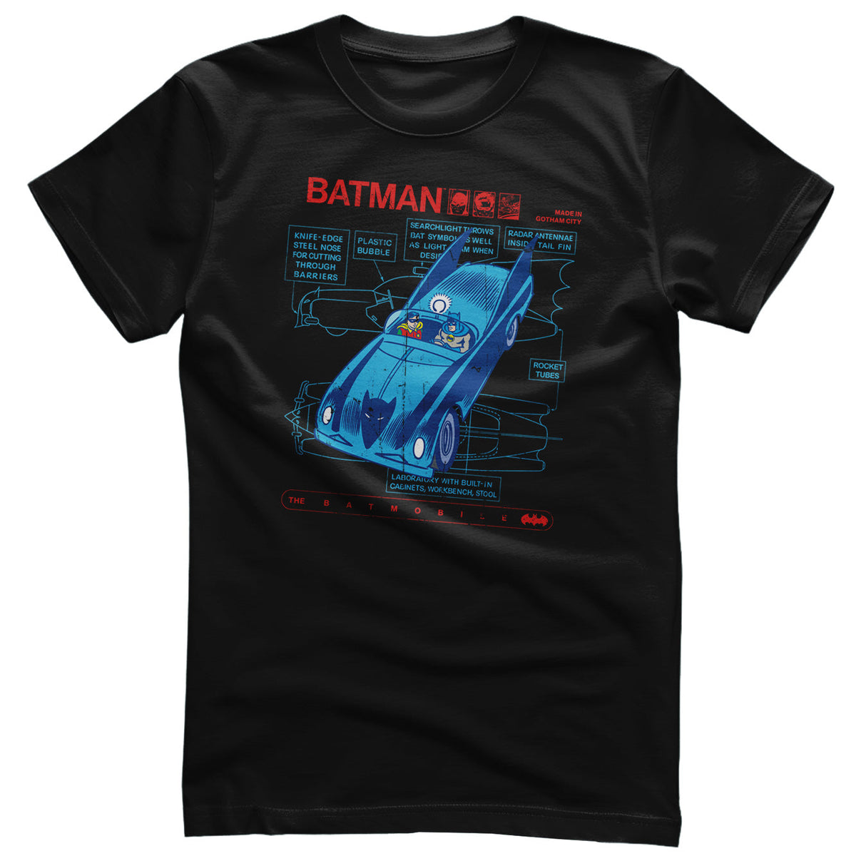 Retro Batmobile T-Shirt