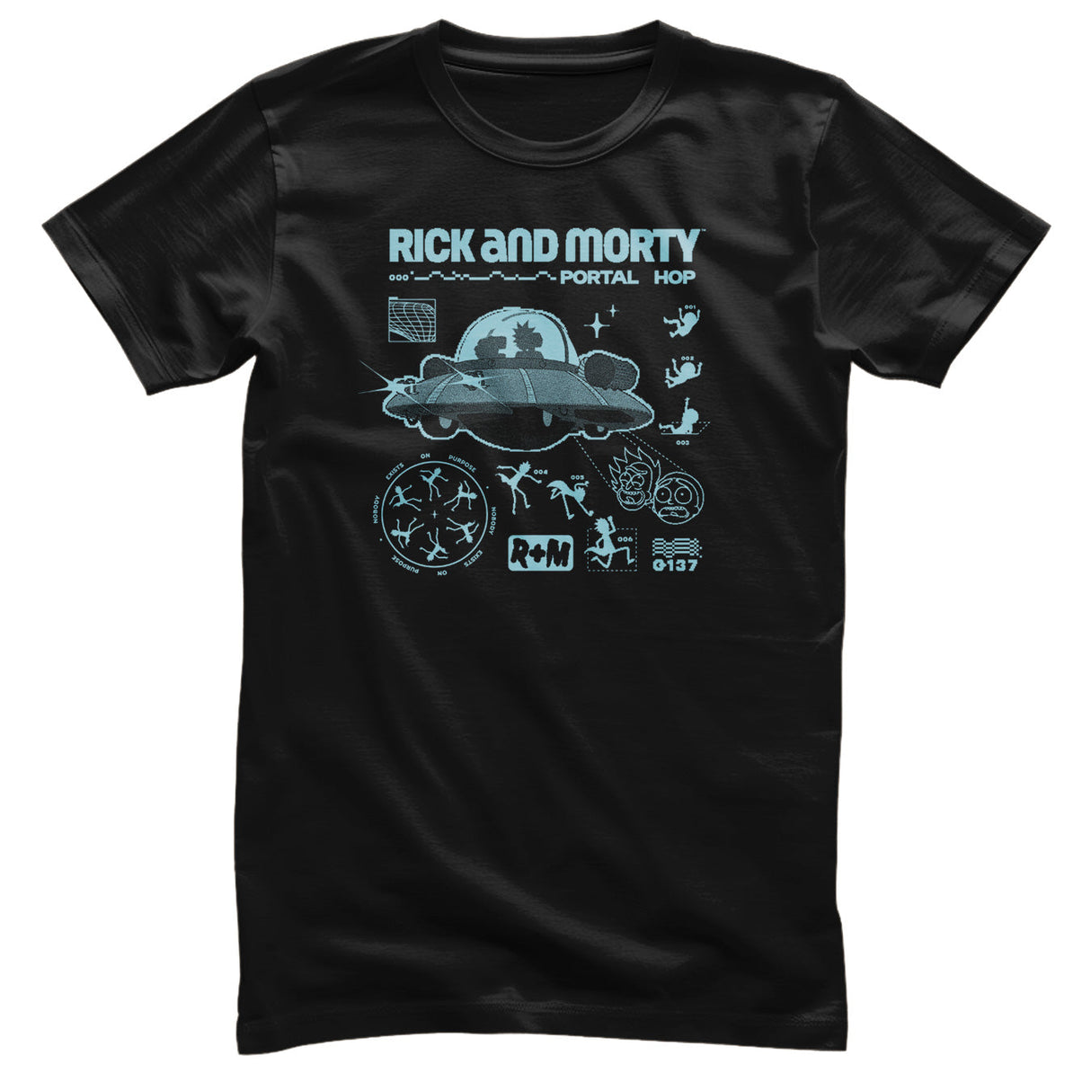 Rick And Morty - Portal Hop T-Shirt