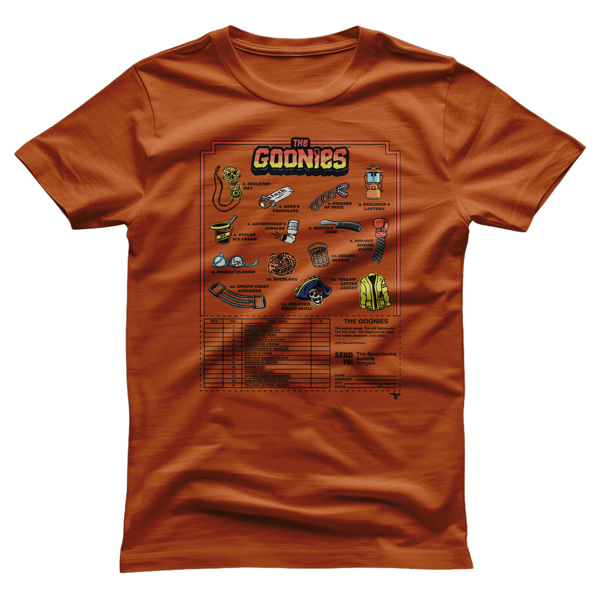 The Goonies Accessories Mail Order T-Shirt