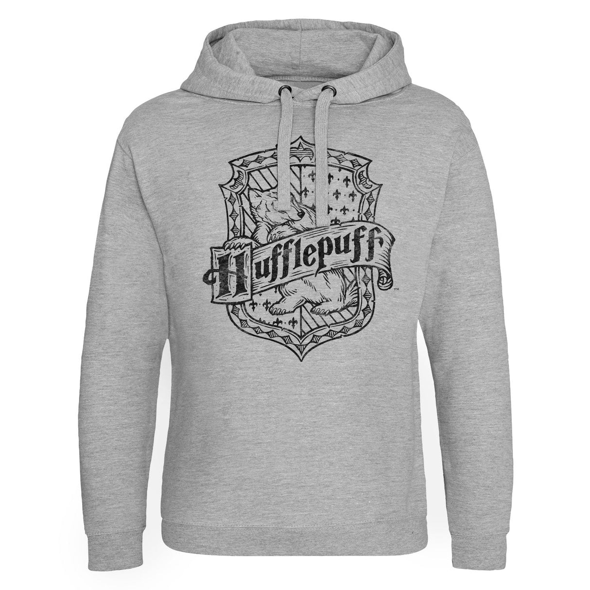 Harry Potter - Hufflepuff Washed Crest Epic Hoodie