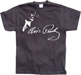 Elvis profil/autograf T-Shirt